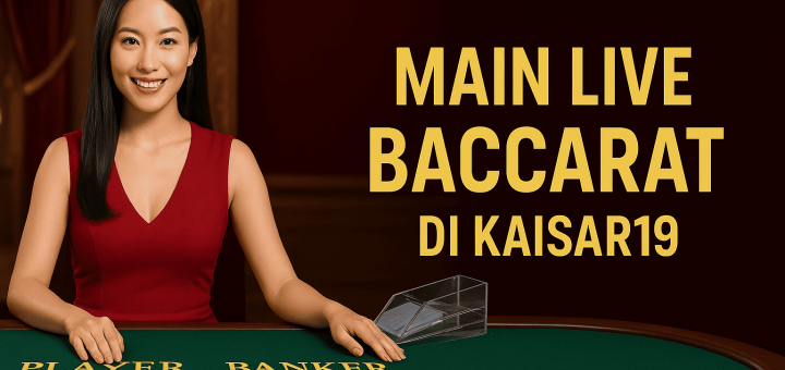 Main Live Baccarat di Kaisar19 dengan Pengalaman Interaktif dan Seru